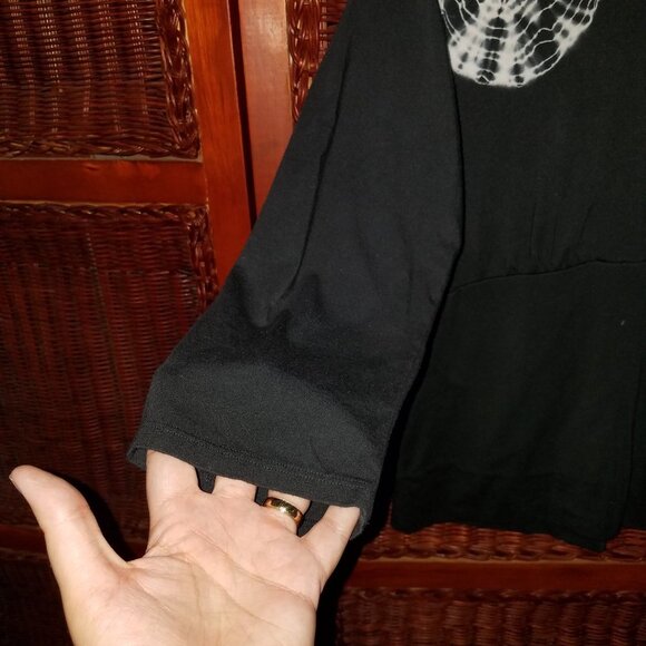 Soft Surroundings Tie Dye Top Petite Large Made in USA - Picture 5 of 12